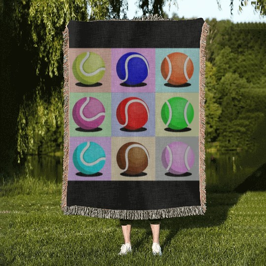 Cadeau pour joueurs et joueuses de padel Woven Blankets