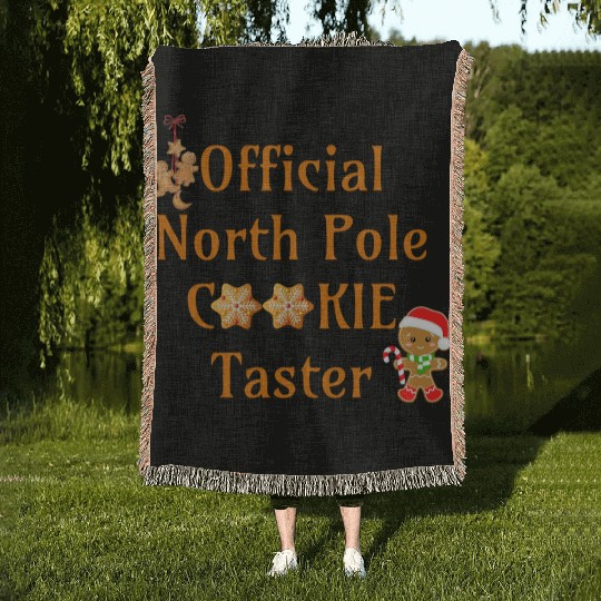 Cookie Taster Woven Blankets