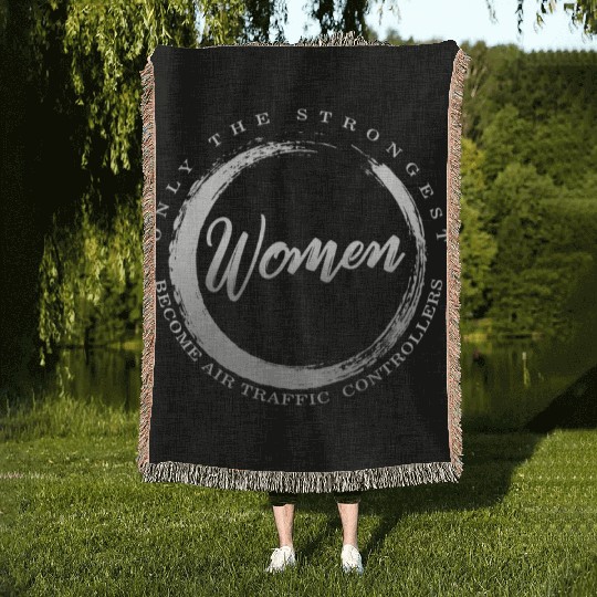 Pilot Woven Blankets, Strongest Women Become Air Traffic