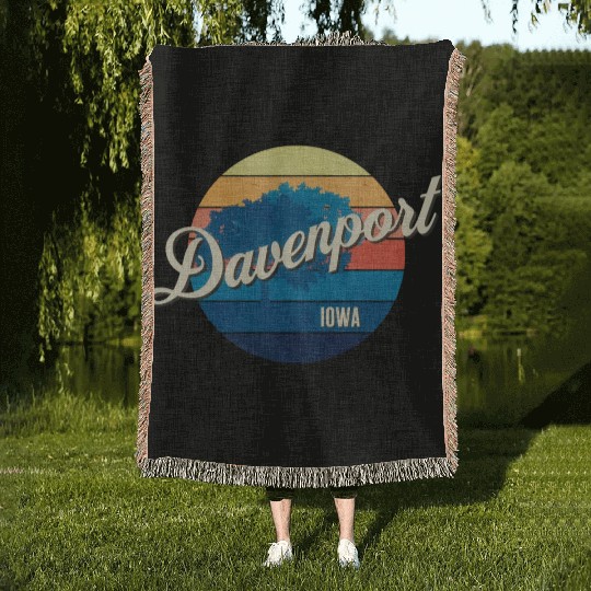 Davenport - Iowa Woven Blankets
