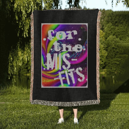 For the Misfits-2 Woven Blankets