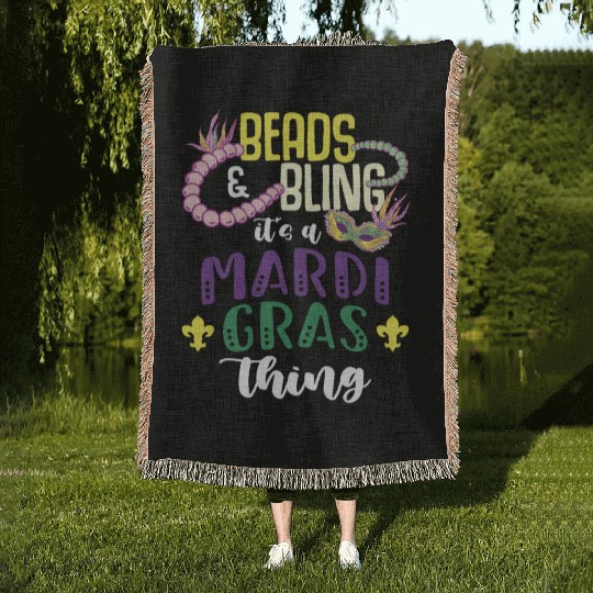 Beading Beads & Bling It's A Beaded Jewelry Beader Woven Blankets