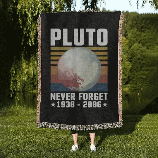 PLUTO NEVER FORGET 1930-2006 Woven Blankets
