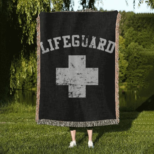 Lifeguard Vintage Woven Blankets