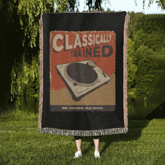 Classically Trained Woven Blankets