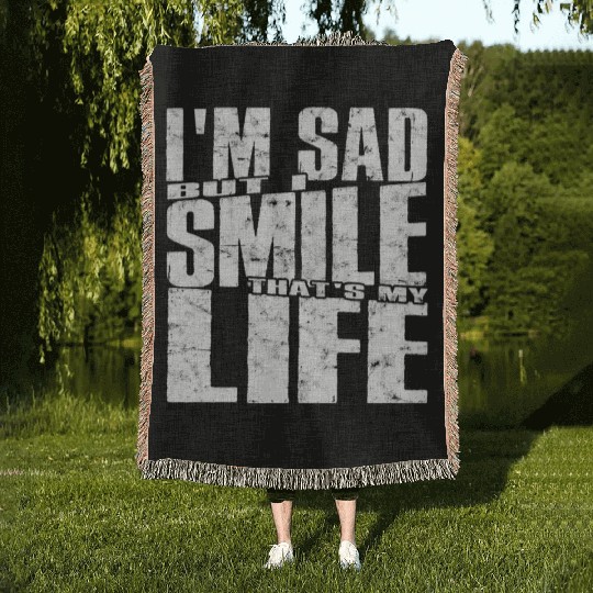 Fight Depression Prevention Mental Awareness Woven Blankets