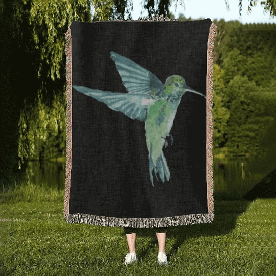 Hummingbird Woven Blankets