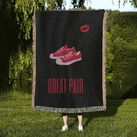 Couple Valentine 2023, Happy Valentine 2023, Love Woven Blankets