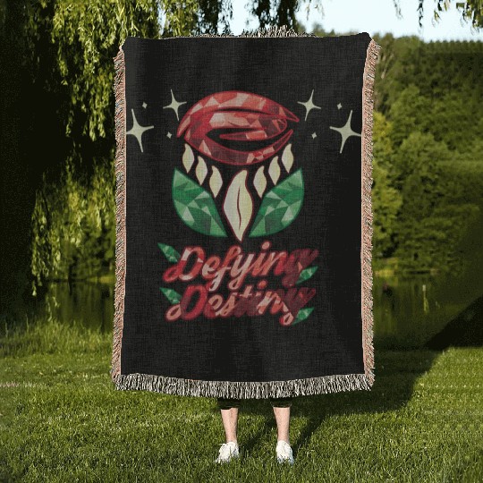 Defying Destiny Woven Blankets