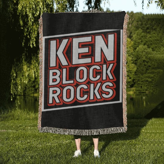 Ken Block 43 Essential Woven Blankets
