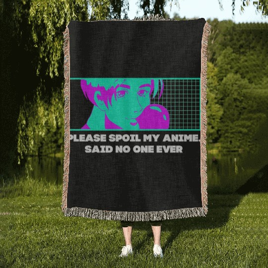 Please Spoil My Anime Japanese Kawaii Japan Cute A Woven Blankets