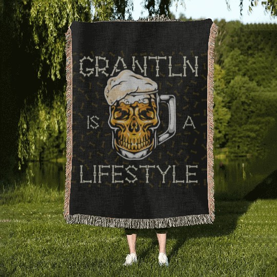 Grumpy is a Lifestyle - Bavaria Woven Blankets