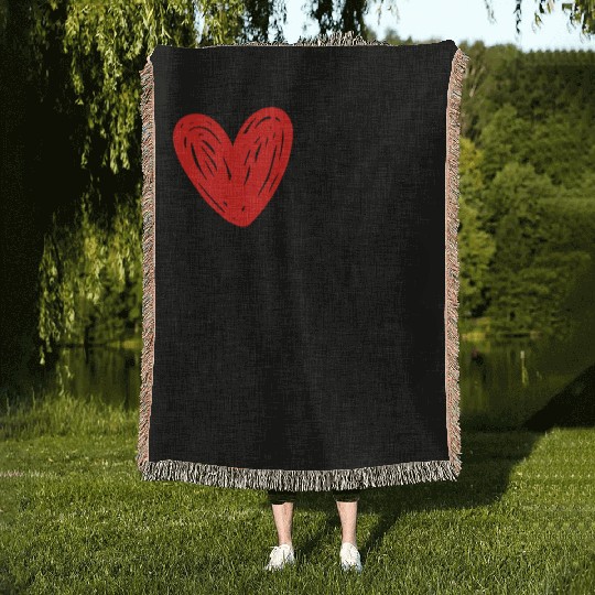 I Love My Job Woven Blankets