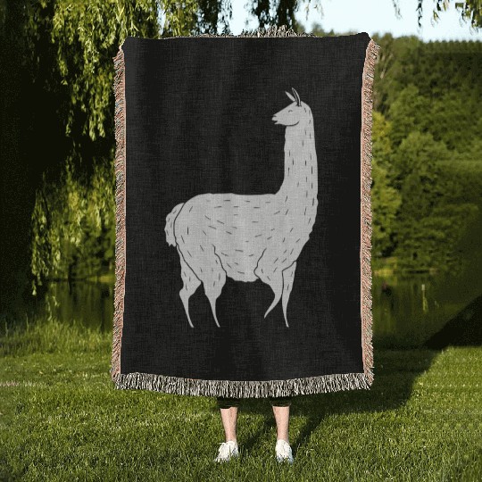 Song Of The Llama Woven Blankets