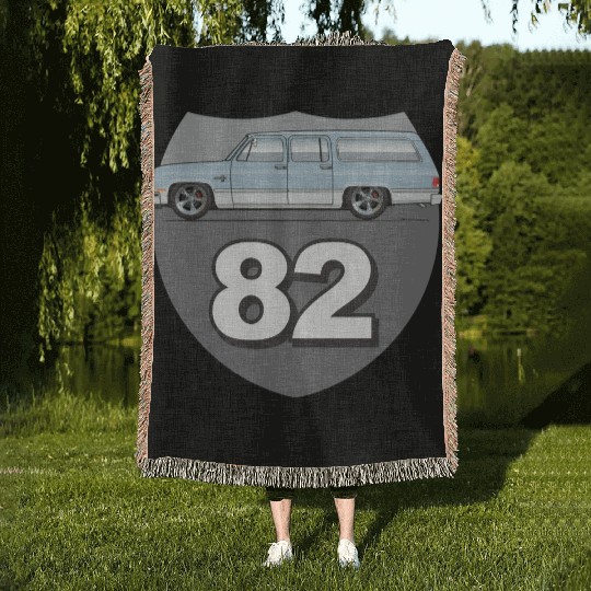 82 Light Blue Woven Blankets