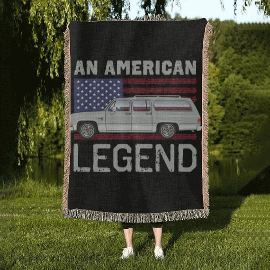 legend Light Silver Woven Blankets