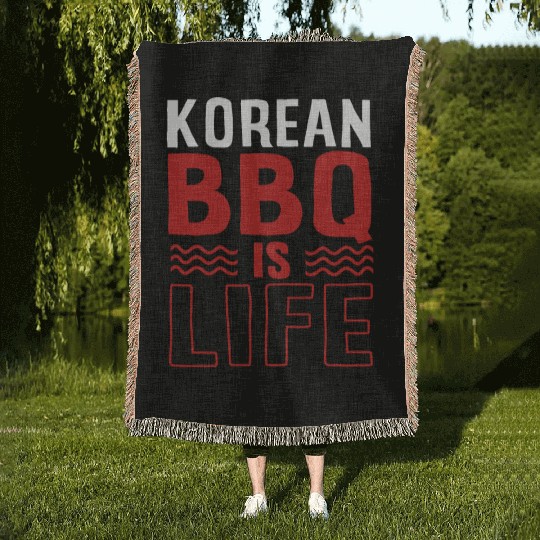 Korean BBQ, Korean Woven Blankets