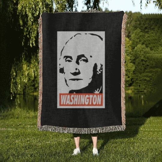 George Washington Woven Blankets