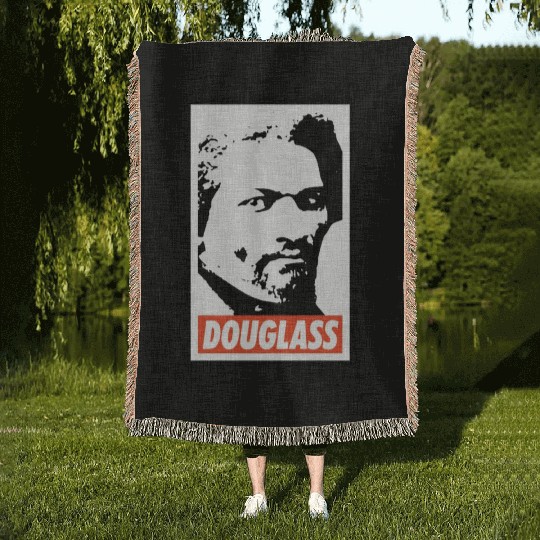Frederick Douglass Woven Blankets