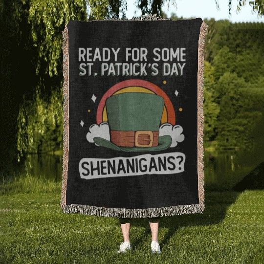 Ready For Some St. Patrick's Day Shenanigans? - St Woven Blankets
