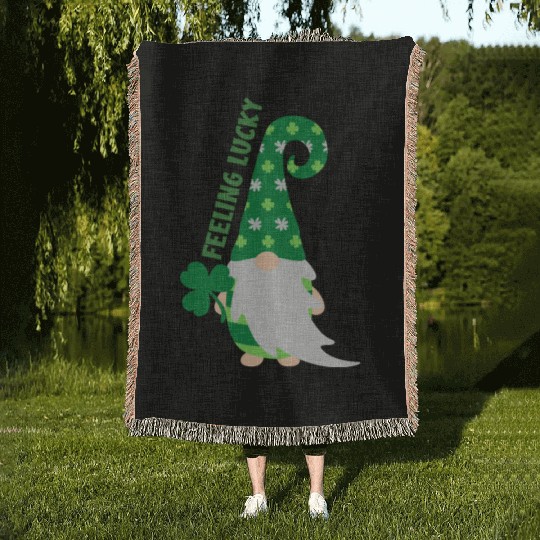 Feeling Lucky Woven Blankets