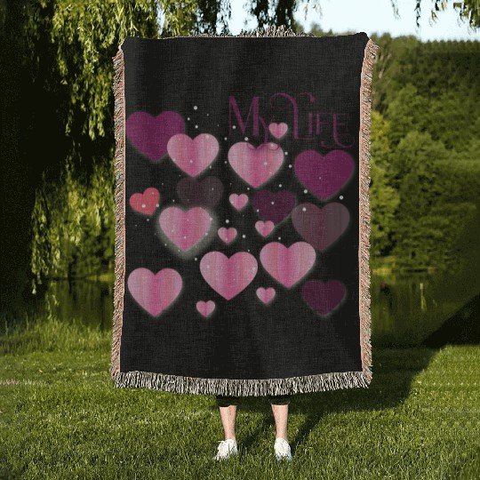 My life Woven Blankets