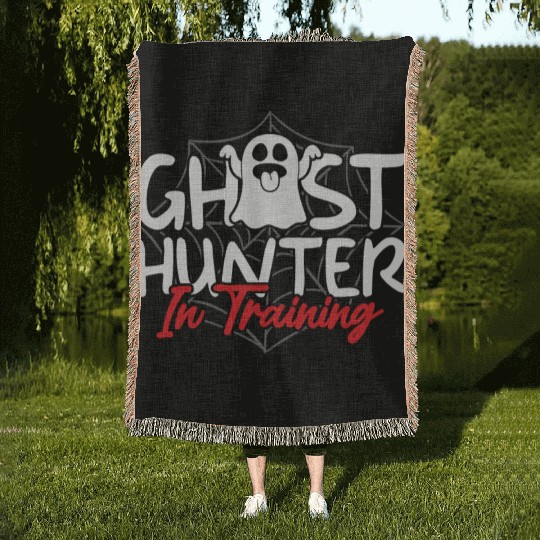 Ghost Hunters, Ghosts, Ghost, Ghost hunting Woven Blankets