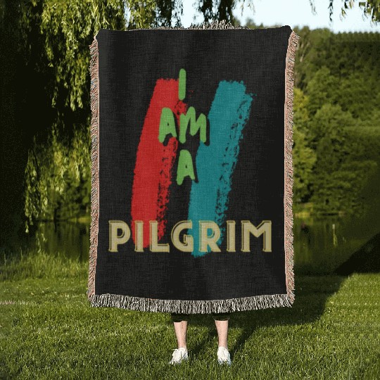 POSITIVE VIBES Woven Blankets