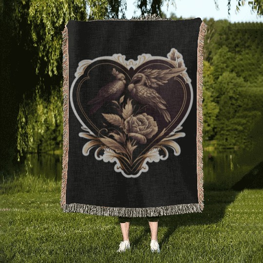 Love in Style: A Valentine's Day Design Collection Woven Blankets