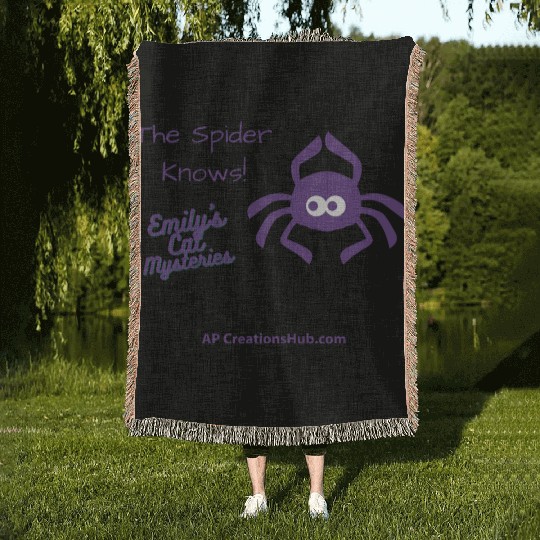 The spider knows book 3 Woven Blankets