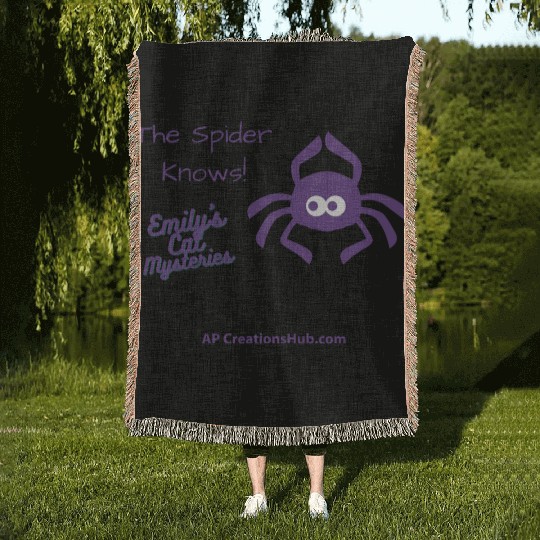 The spider knows book 3 Woven Blankets