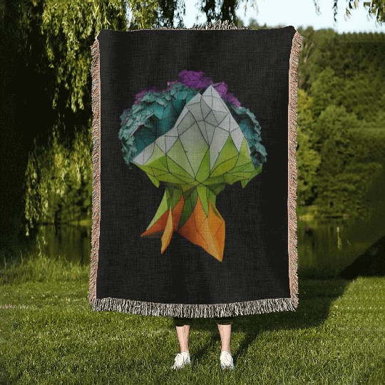 Origami Broccoli: Delightful and Whimsical Paper Woven Blankets