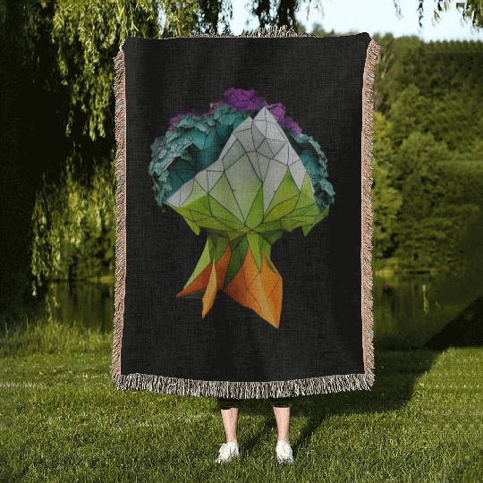 Origami Broccoli: Delightful and Whimsical Paper Woven Blankets
