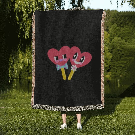 My Class Is Full Of Sweethearts Woven Blankets