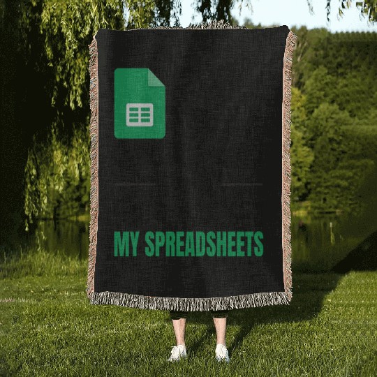 Im Cool Wait See My Spreadsheet Excel Woven Blankets