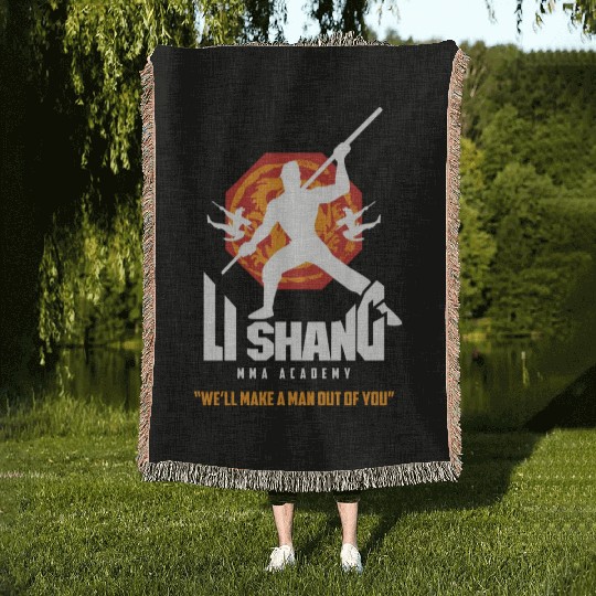 Li Shang MMA Academy Woven Blankets