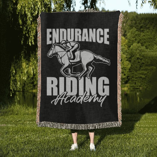 Horse Riding Academy Endurance Riding Woven Blankets