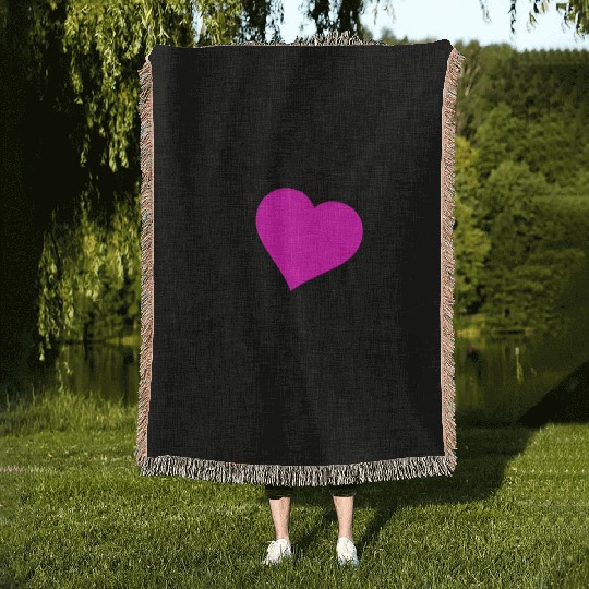 i love my husband Woven Blankets