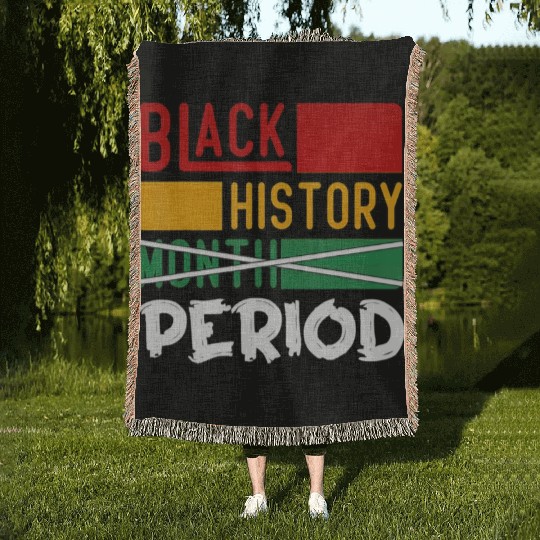 Black History Period Black History Month 2023 Woven Blankets