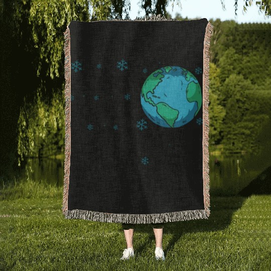 Respect Mother Earth Nature Environment Awareness Woven Blankets