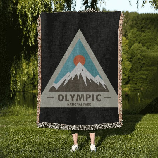 Olympic National Park Woven Blankets