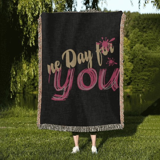 A new day for you Woven Blankets
