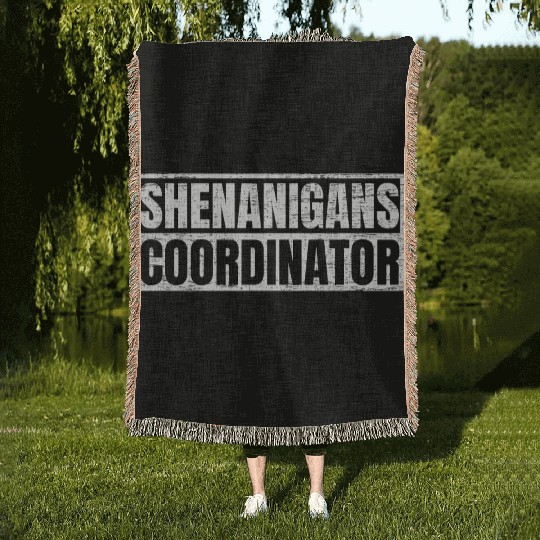 Shenanigans Coordinator Woven Blankets