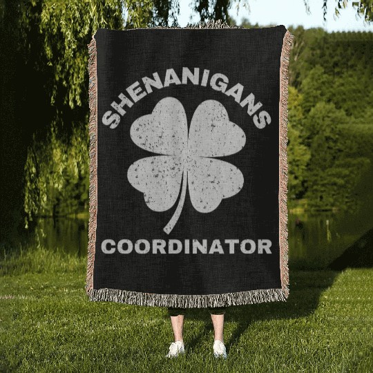 Shenanigans Coordinator Woven Blankets