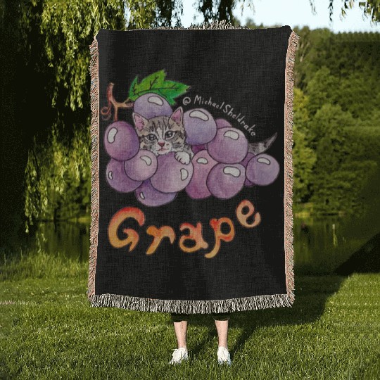 Grape Woven Blankets