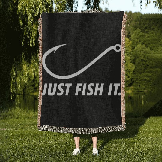 Just Fish It. Woven Blankets