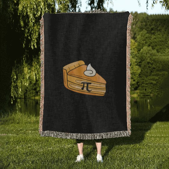 Pi Day Mathematics Pie Pi Symbol Math Number Woven Blankets
