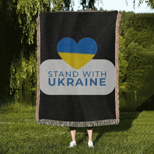 Stand Out with Our Premium design and with Ukraine Woven Blankets
