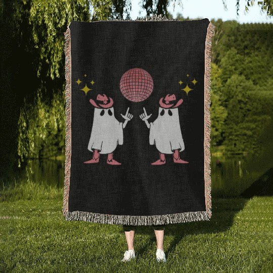 Depression At The Disco Woven Blankets