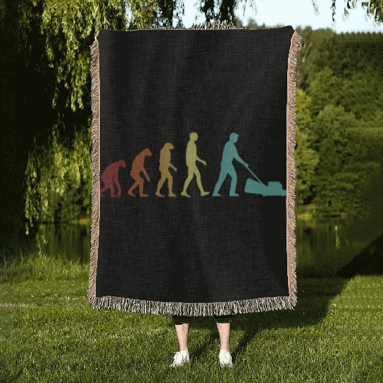 Gardening Evolution Ideas Gardener Horticulture Woven Blankets